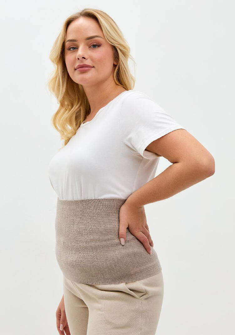 Пояс из собачьей шерсти Полярная ночь шир.  750, рис. 1