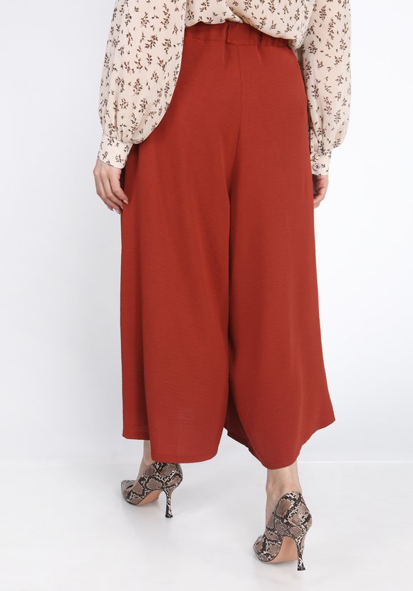 Брюки-кюлоты широкие с поясом шир.  580, рис. 2