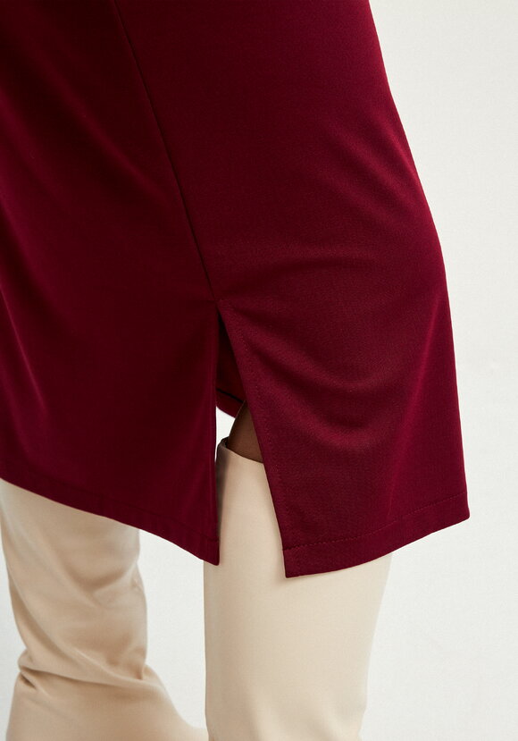 Платье с разрезами по бокам и карманами шир.  580, рис. 16