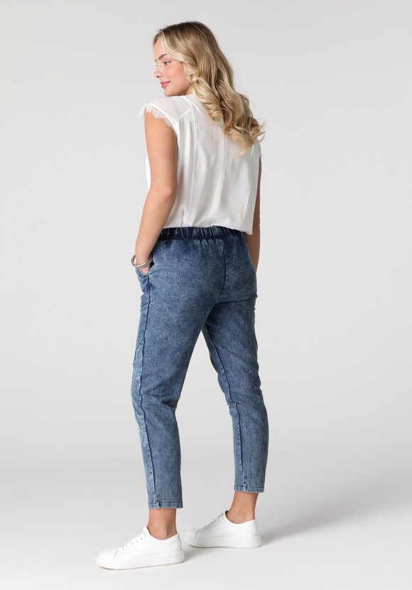 Джинсы Фриста с принтом шир.  580, рис. 6