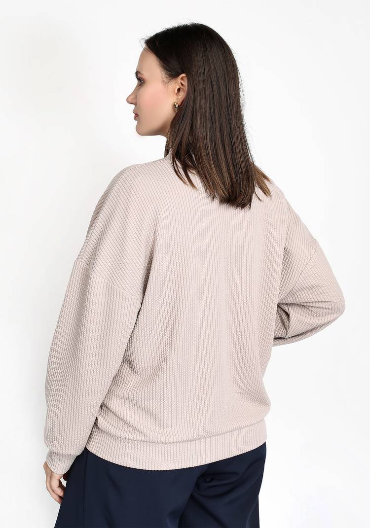 Кардиган на пуговицах с V-образной горловиной шир.  750, рис. 3