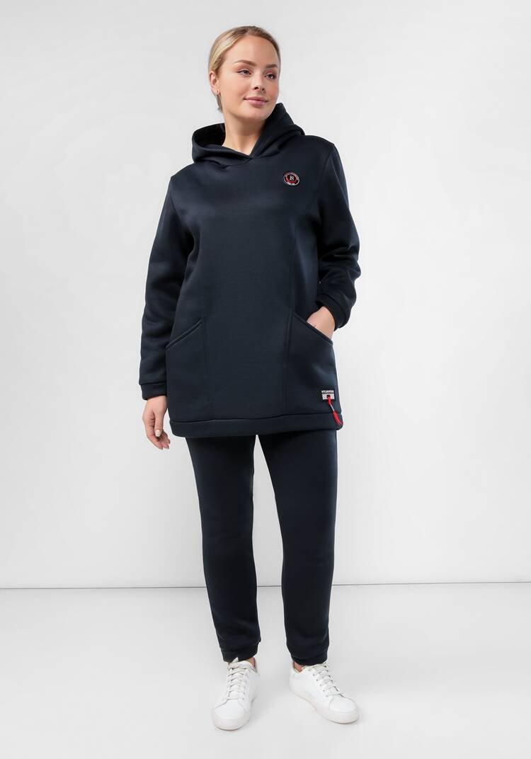 Толстовка удлиненная с капюшоном шир.  750, рис. 27