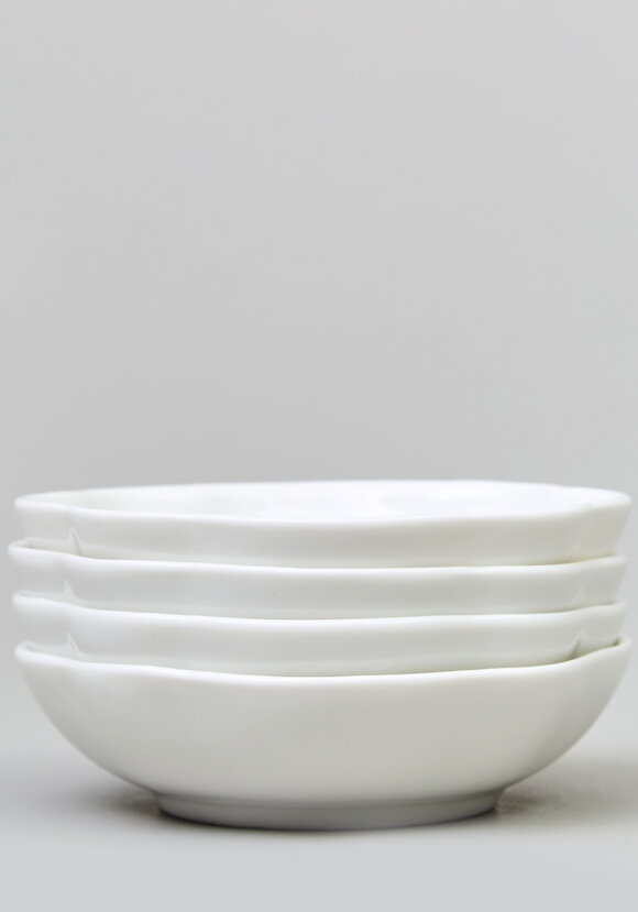 Набор розеток из фарфора Васильки, 4 шт. шир.  580, рис. 3