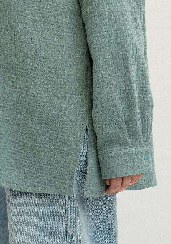 Рубашка муслиновая свободного кроя шир.  580, рис. 23