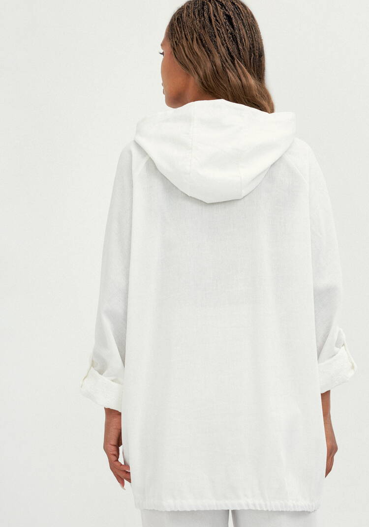 Пыльник с отделкой из шитья шир.  750, рис. 13