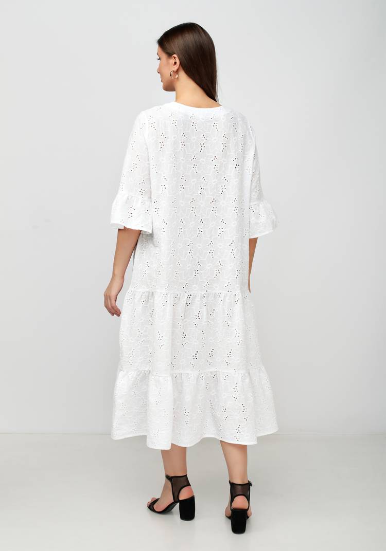 Платье из шитья свободного кроя шир.  750, рис. 8