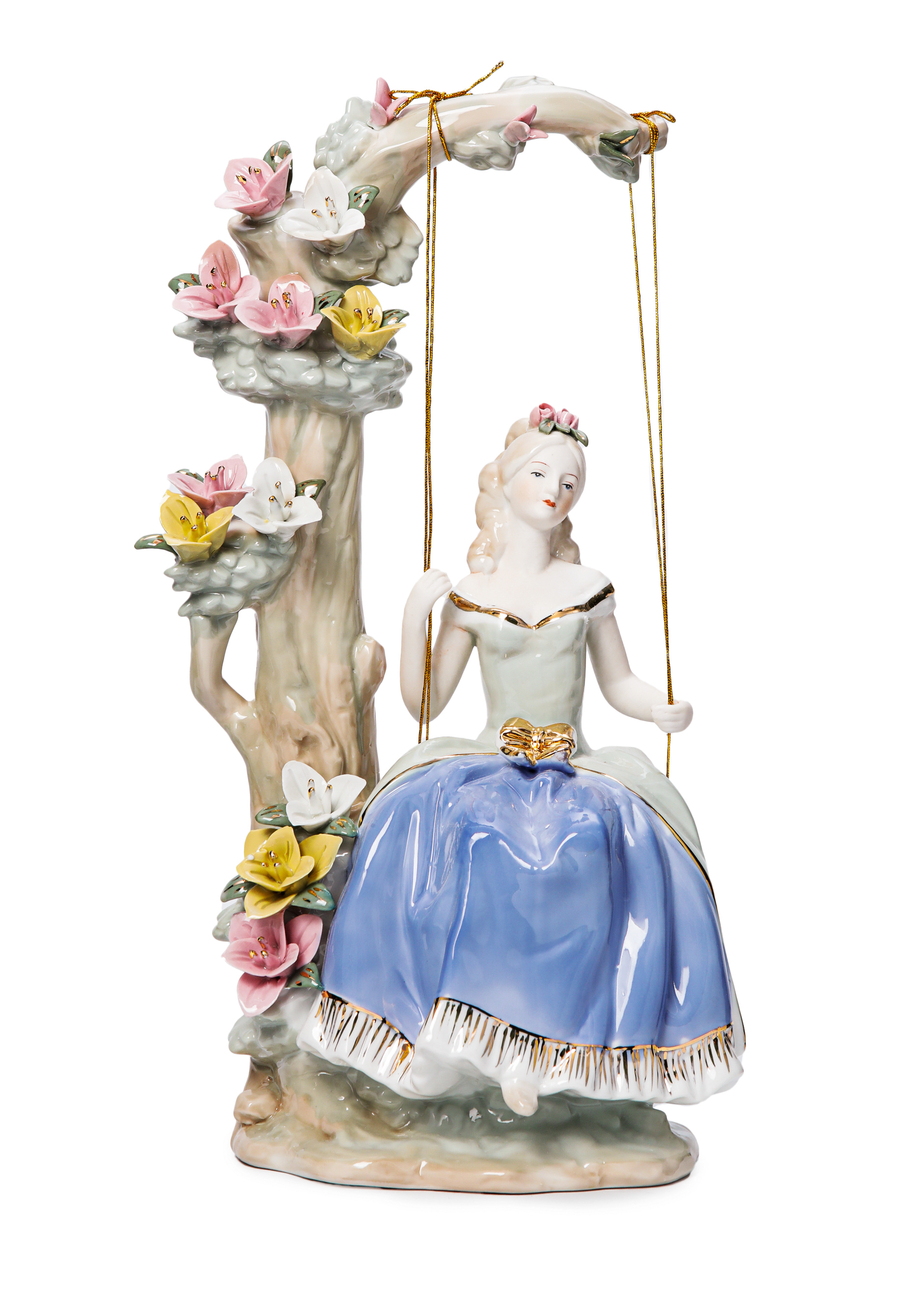 Статуэтка "Девушка на качелях"