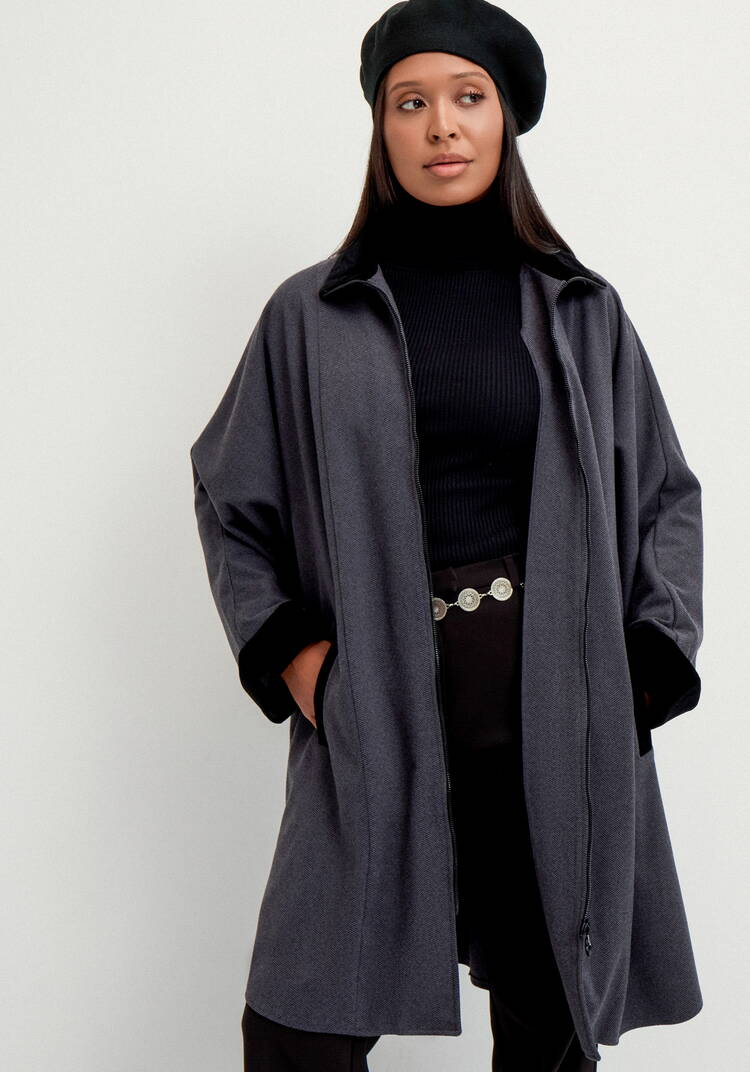 Пончо на молнии шир.  750, рис. 9