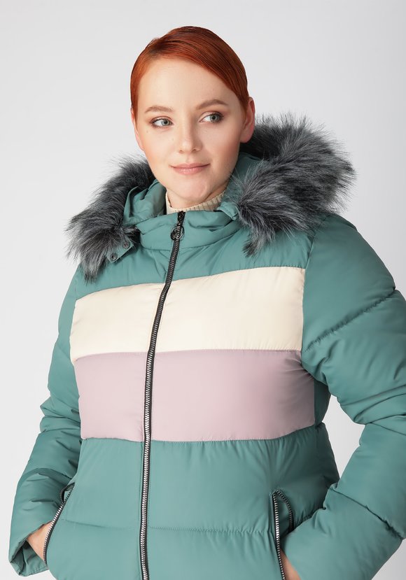 Костюм горнолыжный с мехом шир.  580, рис. 4