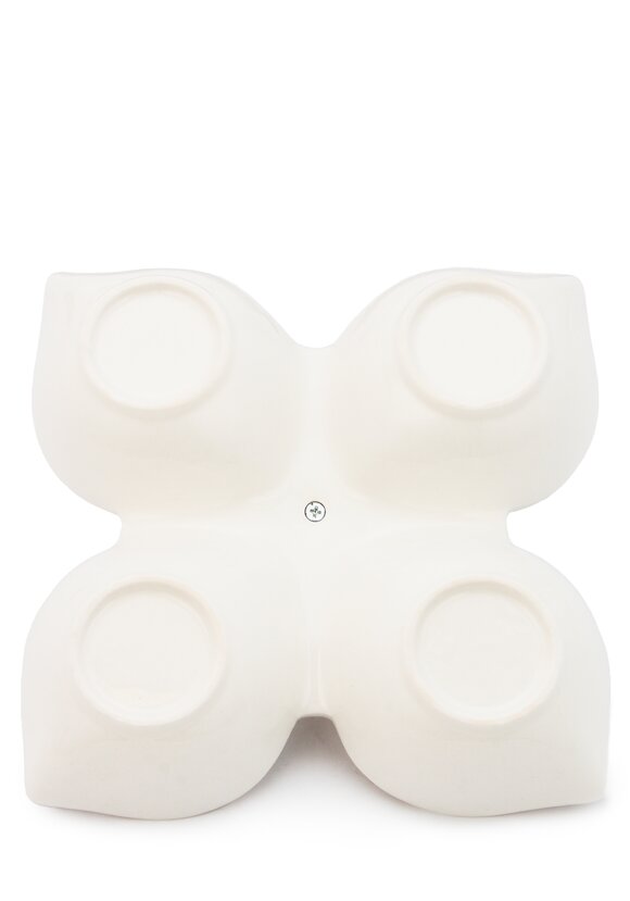 Менажница из фарфора Золотой цветок шир.  580, рис. 5