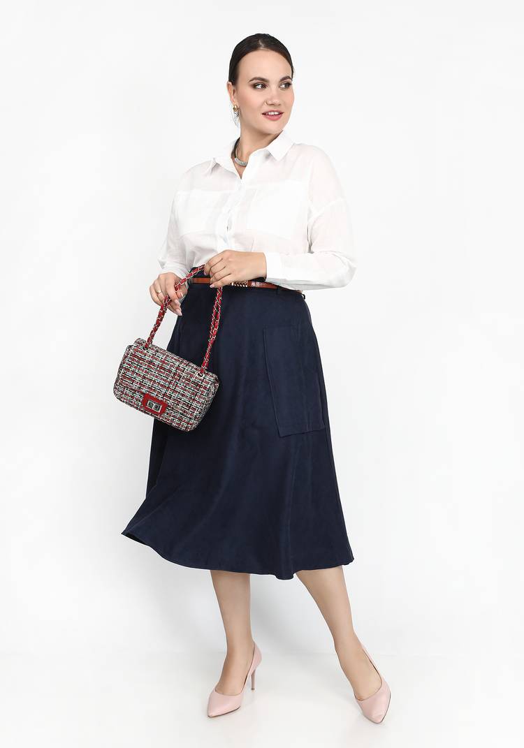 Блуза Абсолютная гармония шир.  750, рис. 4