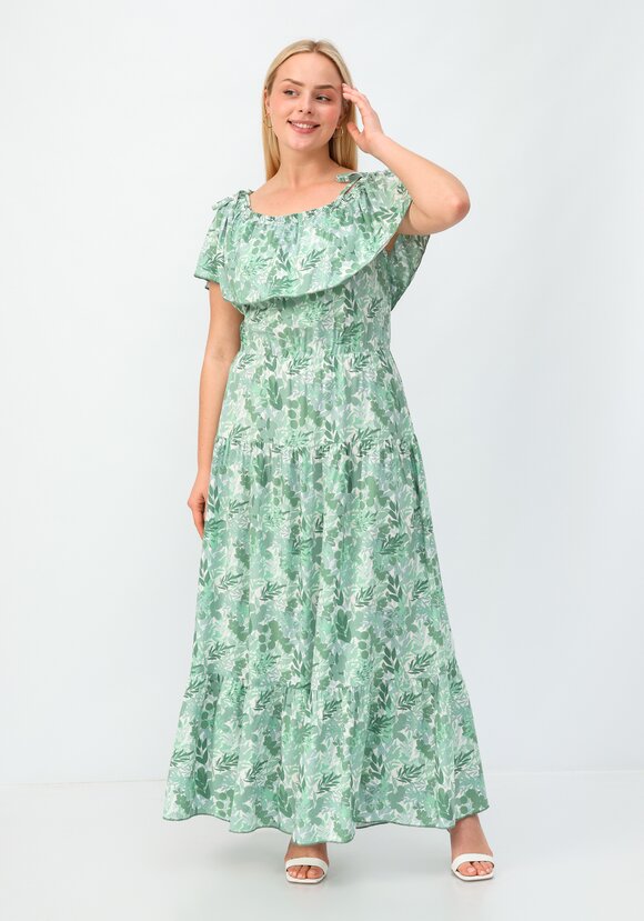 Платье Розали шир.  580, рис. 11