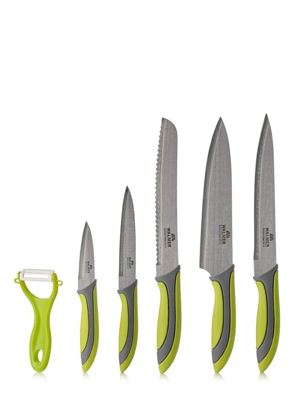 WALMER Набор кухонных ножей Vegan 5 шт шир.  580, рис. 1