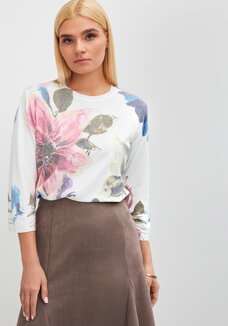 Блуза с притом трикотажная Индра