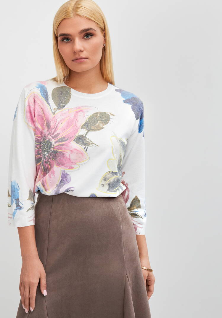 Блуза с притом трикотажная Индра шир.  750, рис. 7