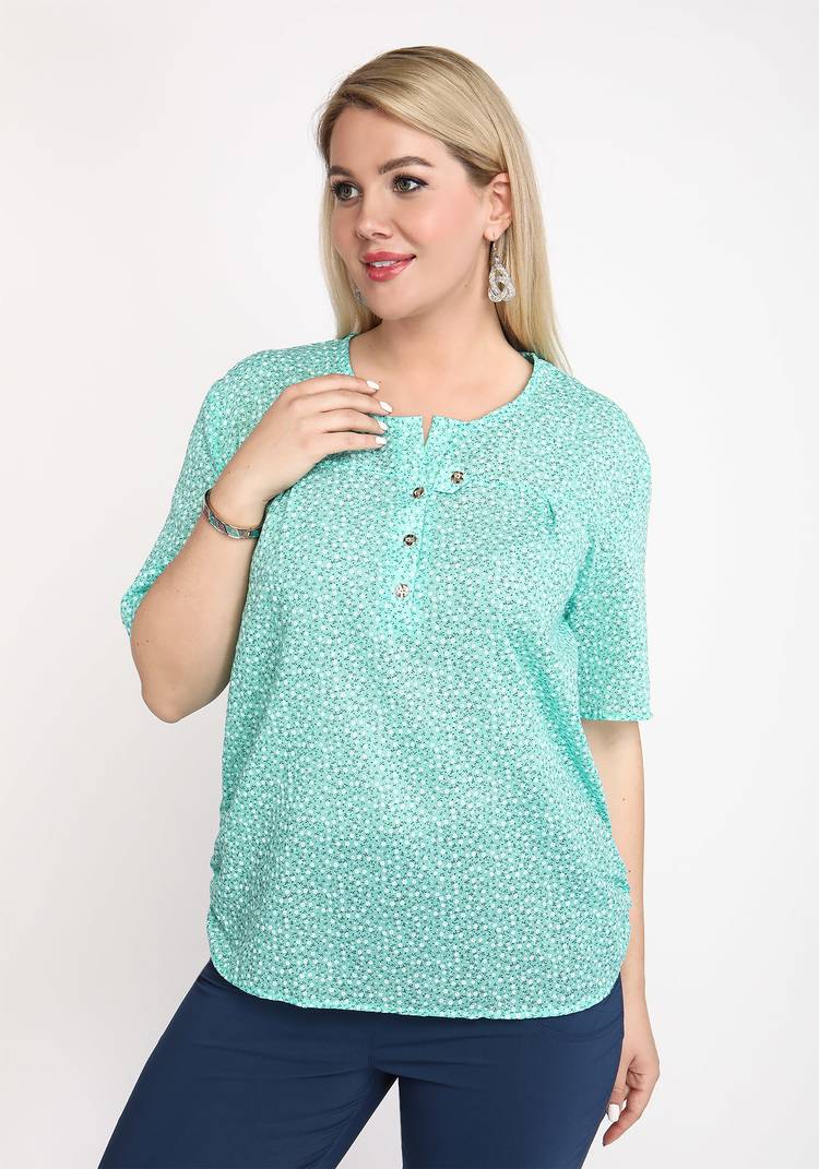 Блуза Карамельные мечты шир.  750, рис. 6