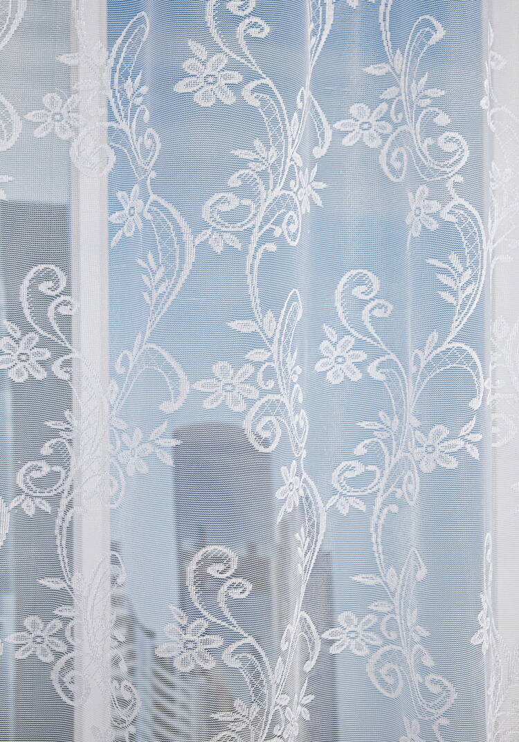 Тюль-жаккард Белые кружева шир.  750, рис. 3