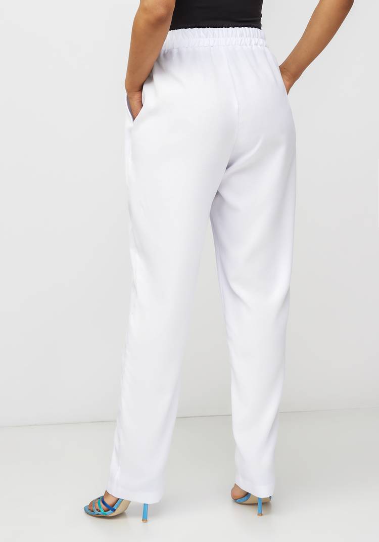 Брюки с карманами на резинке по поясу шир.  750, рис. 8