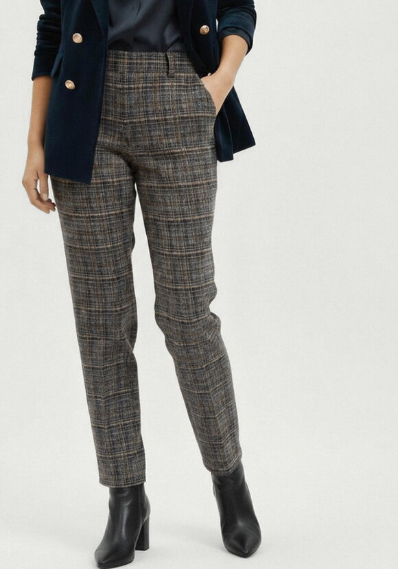 Брюки классические зауженные шир.  580, рис. 10