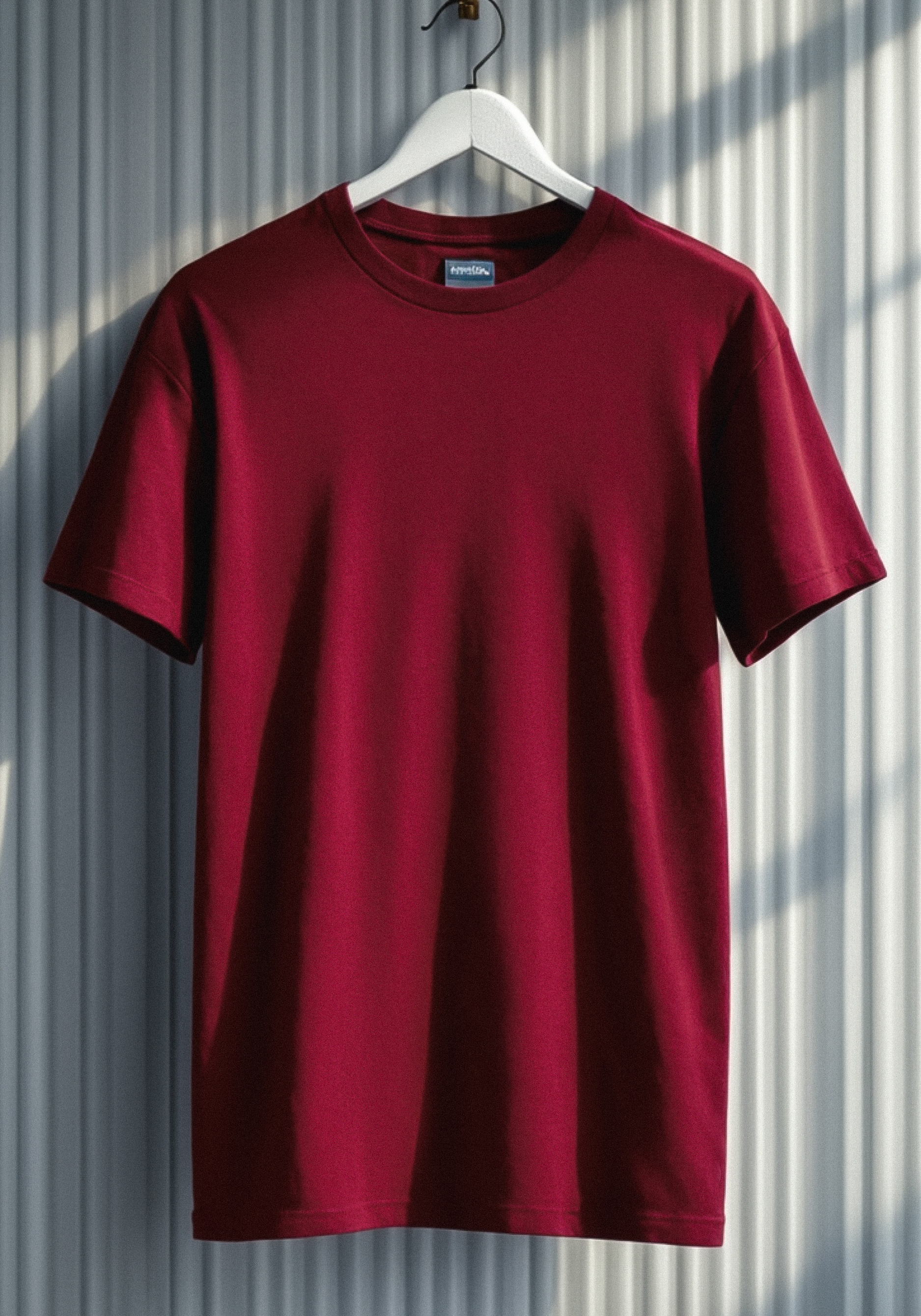 

Футболка оверсайз базовая Resale, Бордовый