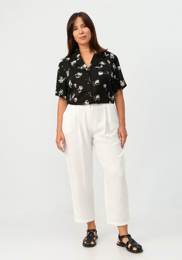 Брюки зауженные по низу шир.  580, рис. 16