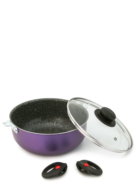 Кастрюля,сковорода,ковш + блинница в подарок шир.  580, рис. 14