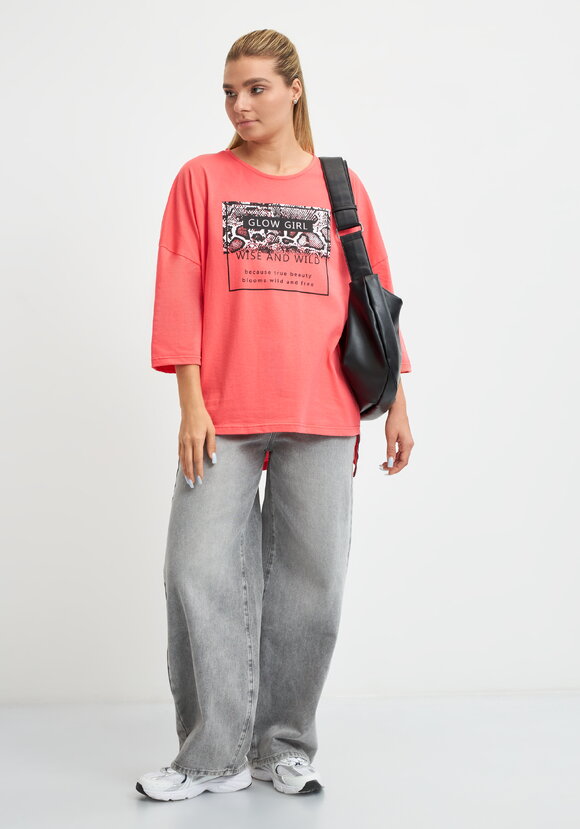 Лонгслив с принтом питон шир.  580, рис. 2