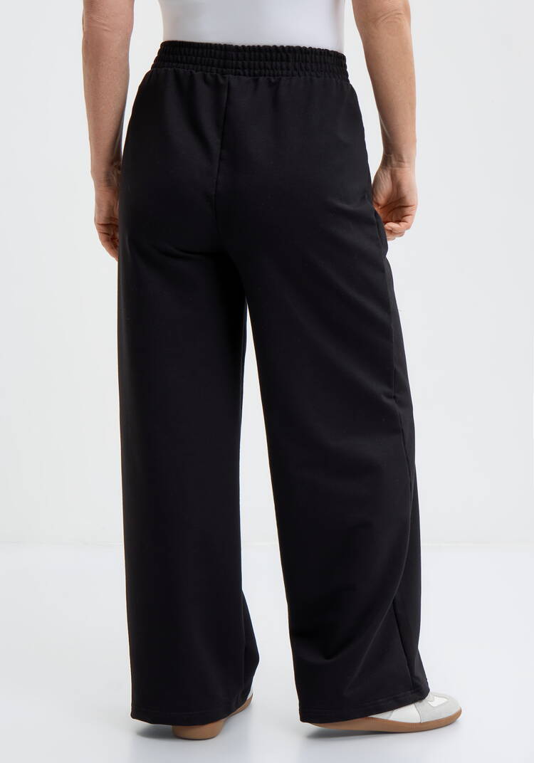 Брюки трикотажные широкие на резинке шир.  750, рис. 9