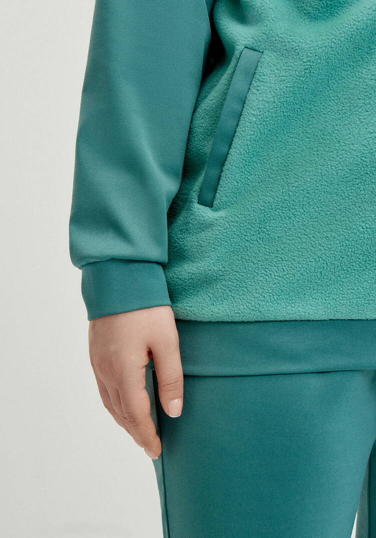 Олимпийка на молнии с капюшоном шир.  750, рис. 6