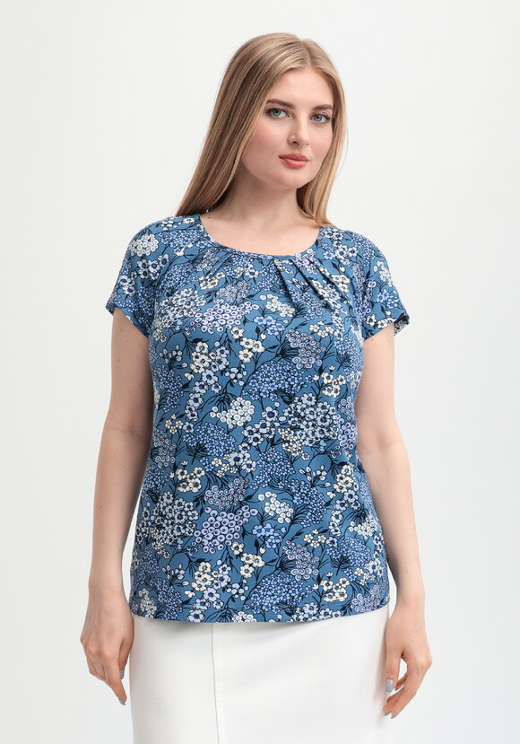 Блузка Амалия шир.  580, рис. 4