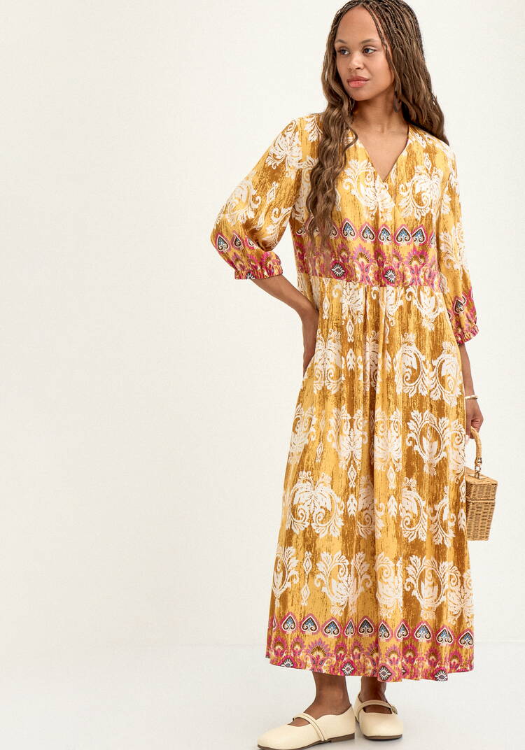 Платье с  рисунком шир.  750, рис. 9