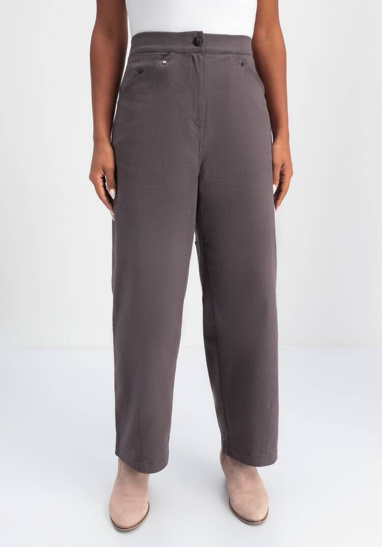 Брюки широкие с оригинальными карманами шир.  750, рис. 12