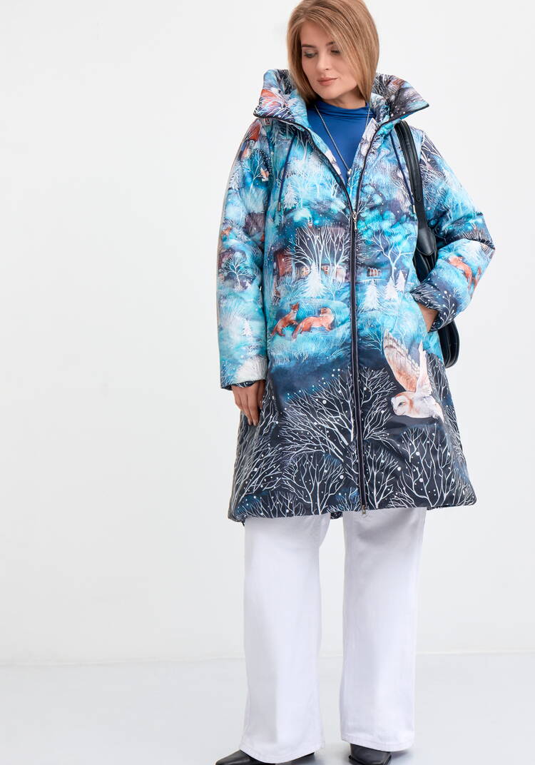 Куртка зимняя Волшебный сон шир.  750, рис. 1