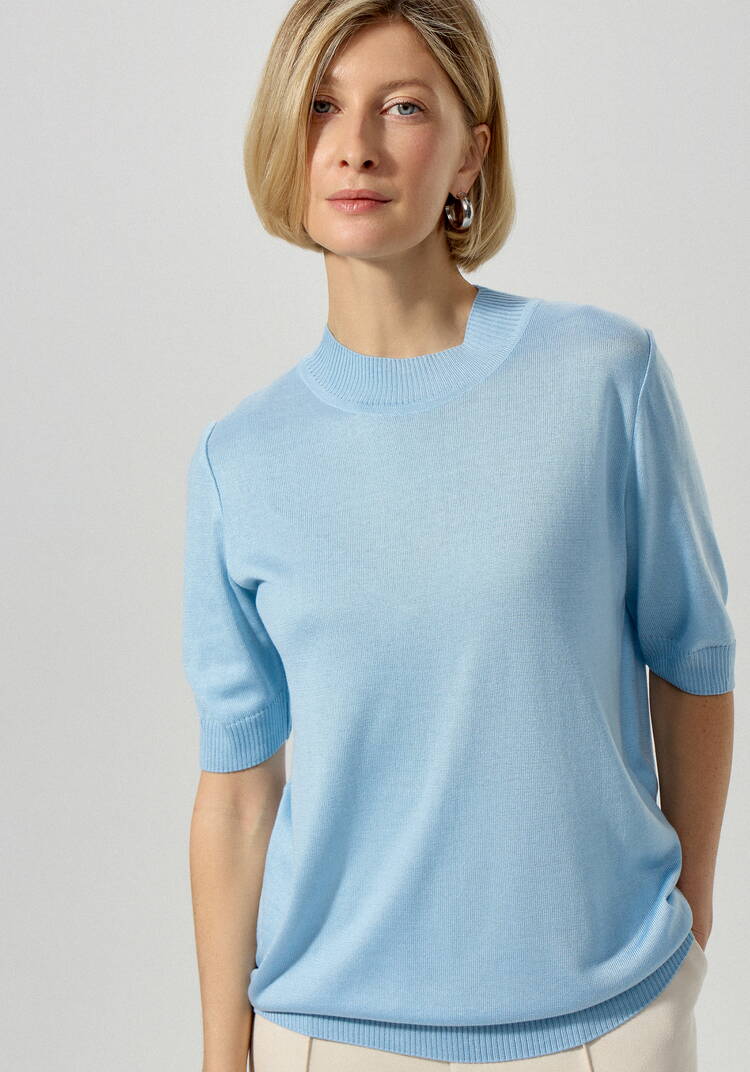 Джемпер женский с рукавом до локтя шир.  750, рис. 27