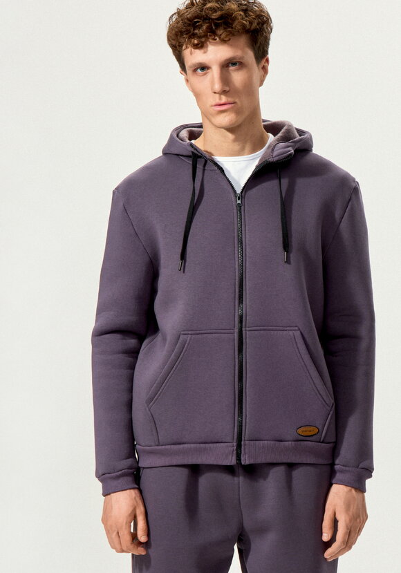 Толстовка с декоративной нашивкой на кармане шир.  580, рис. 21