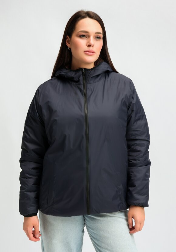 Куртка двухсторонняя с капюшоном на молнии шир.  580, рис. 21