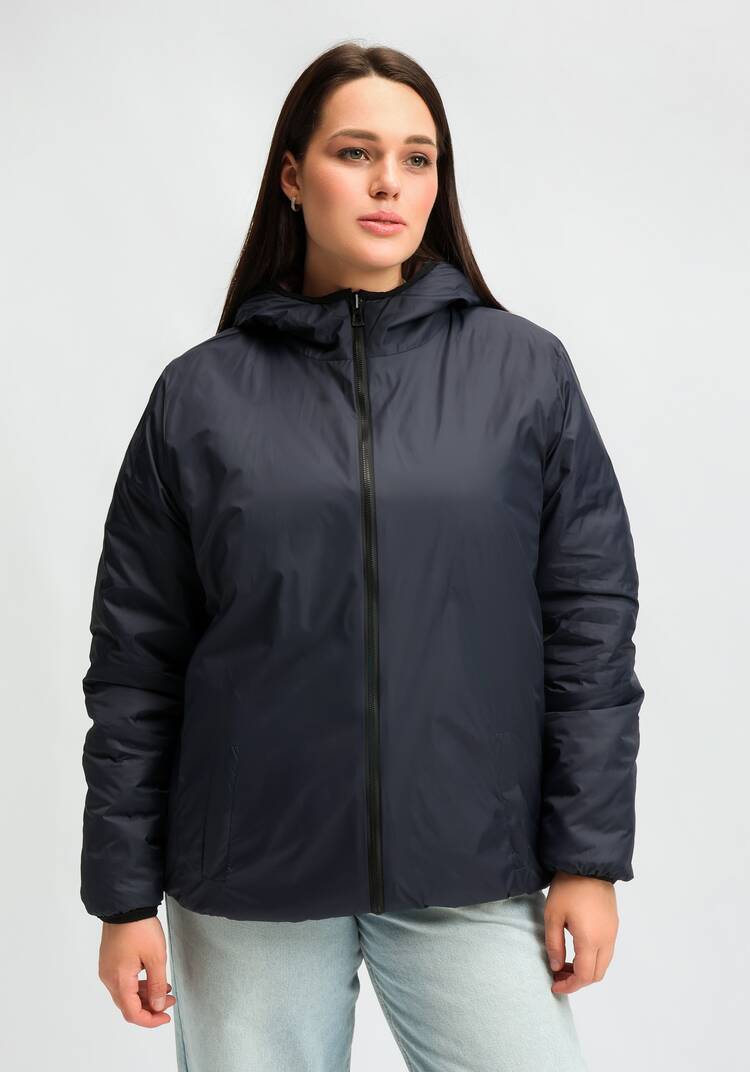 Куртка двухсторонняя с капюшоном на молнии шир.  750, рис. 21