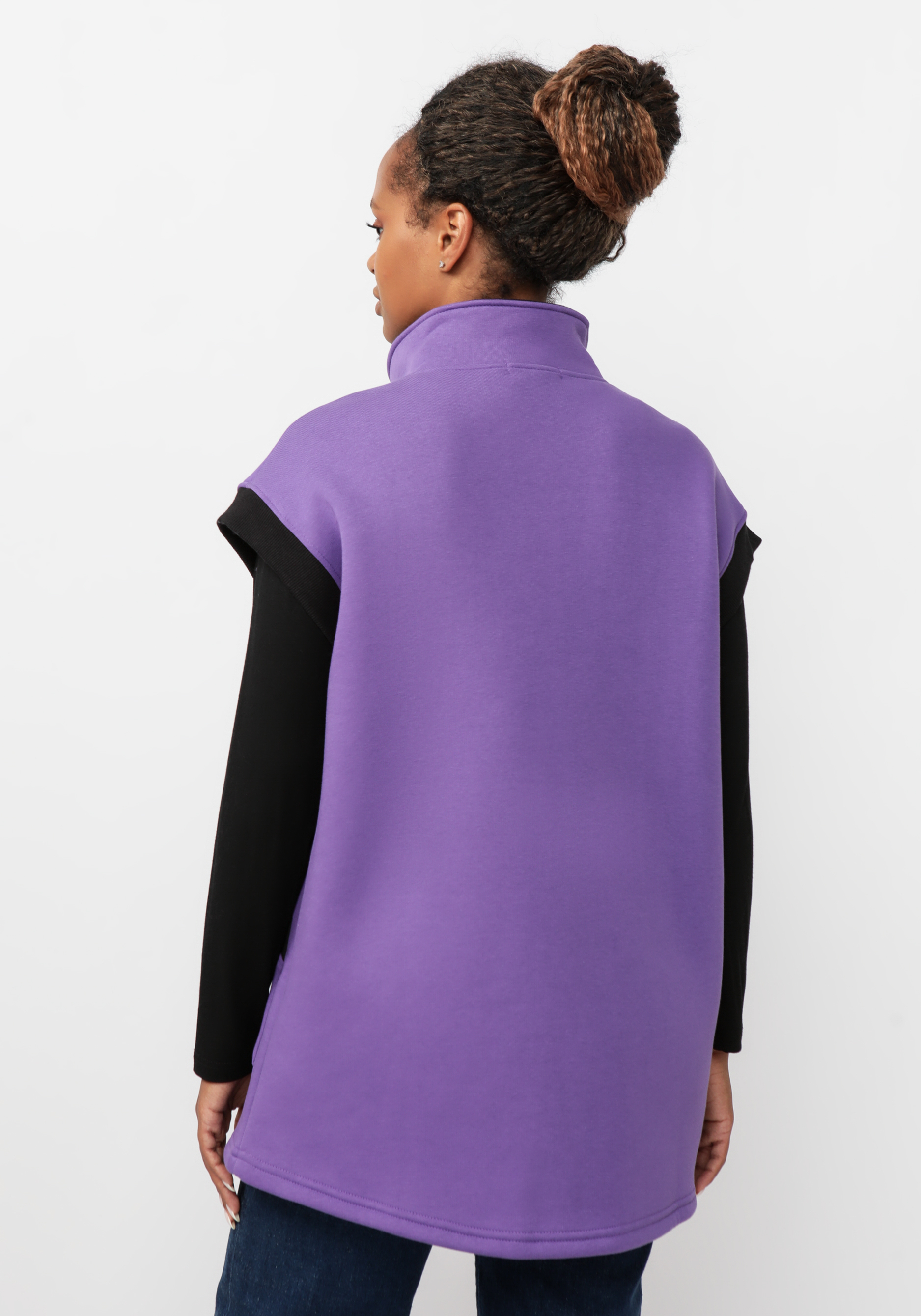 Женский жилет "Исидора" NATALI, цвет фиолетовый, размер 64 - фото 9