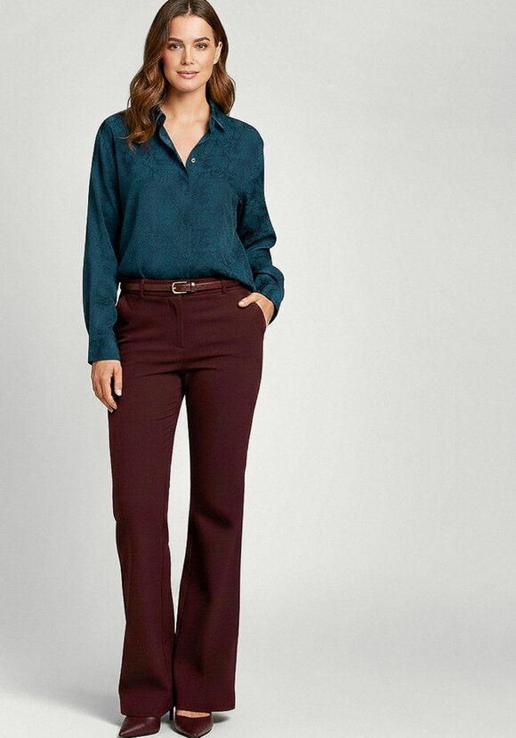 Блуза с жаккардовым узором шир.  580, рис. 8