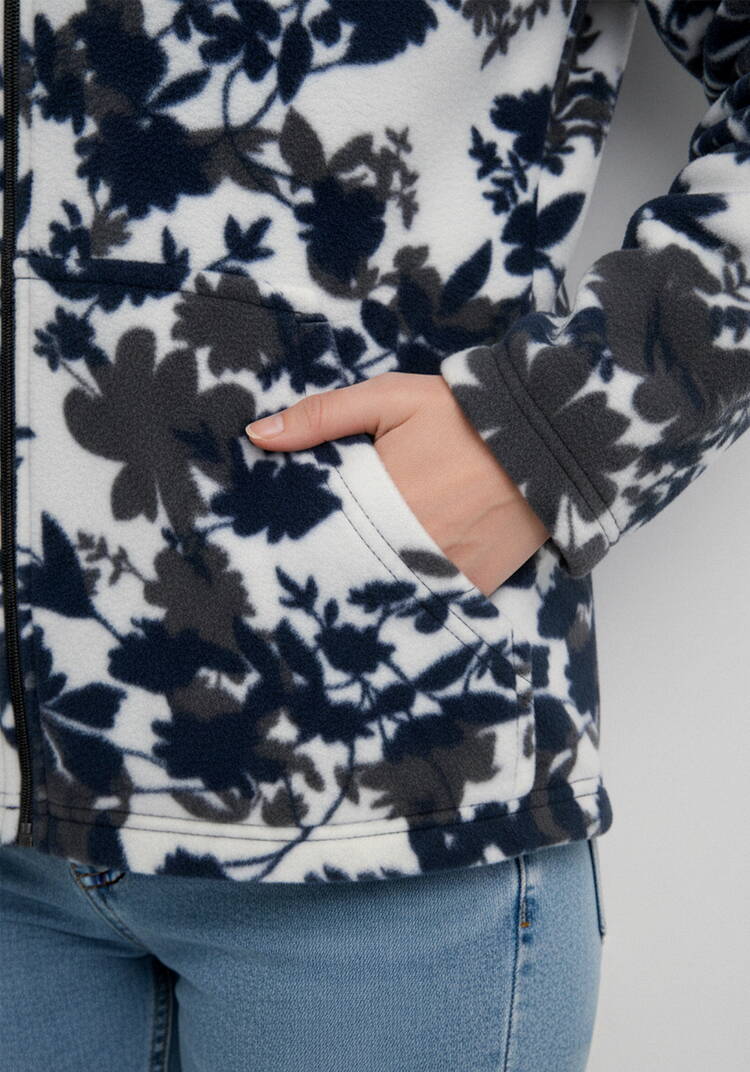 Толстовка из принтованного флиса шир.  750, рис. 6