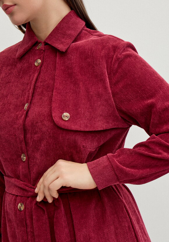 Платье-рубашка шир.  580, рис. 30