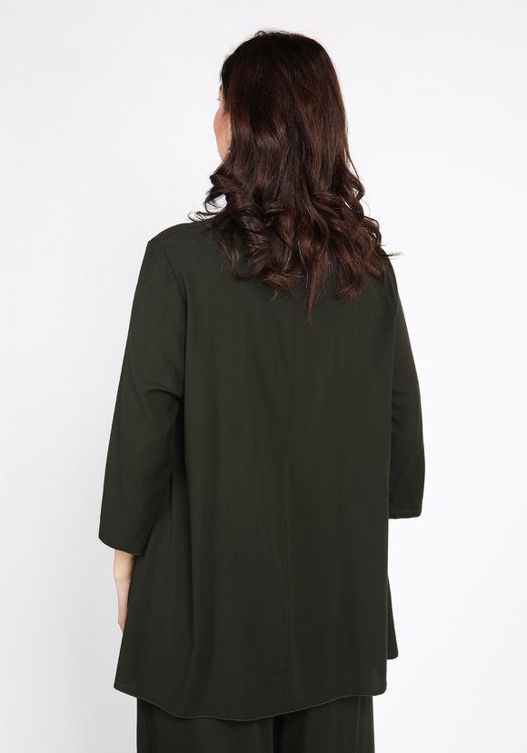 Блуза свободного кроя на пуговичках шир.  580, рис. 3