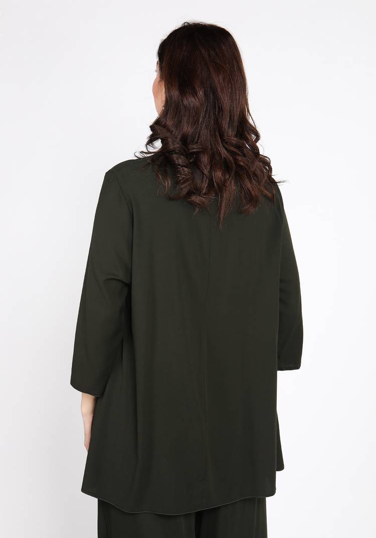 Блуза свободного кроя на пуговичках шир.  750, рис. 3