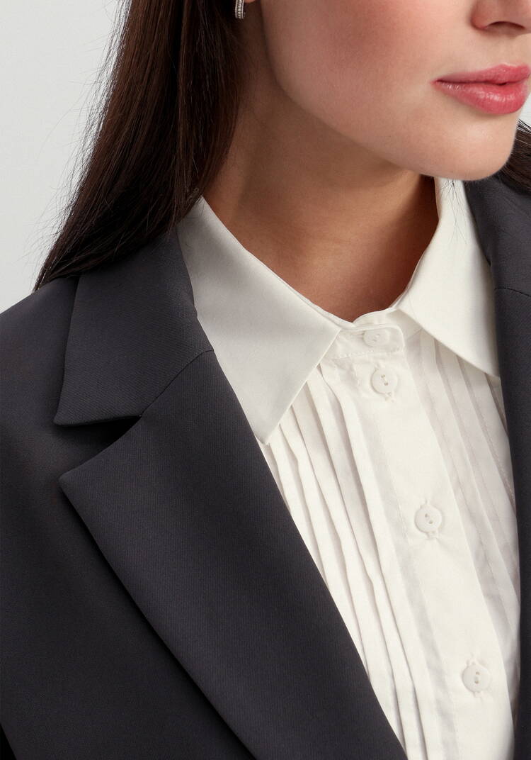 Пиджак однобортный на подкладке шир.  750, рис. 34