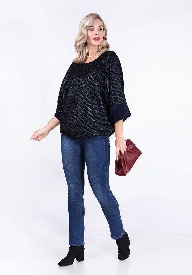 Блуза Блестящая улыбка шир.  750, рис. 6