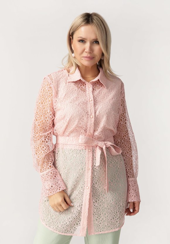 Блузка Кружевная мечта шир.  580, рис. 2