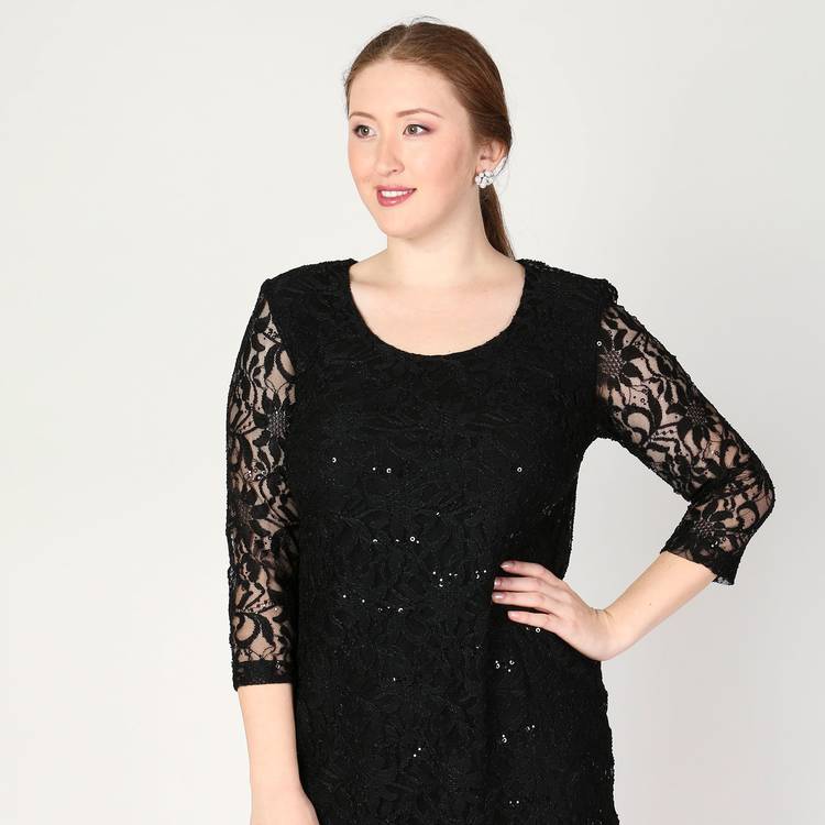 Туника из ажурной ткани шир.  750, рис. 26