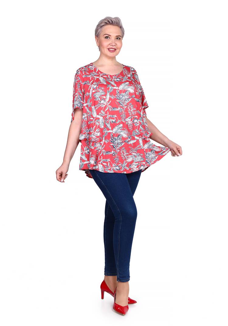 Блуза Чувственная Феерия шир.  750, рис. 5