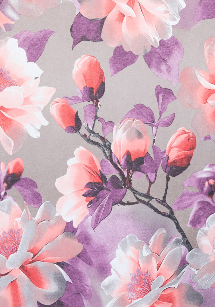 КПБ бязь Цветочная рапсодия шир.  750, рис. 4