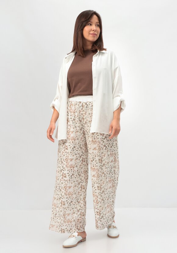 Брюки с резинкой на талии прямые шир.  580, рис. 31